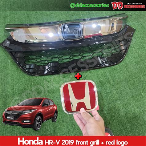 กระจังหน้า HRV 2019 2020 2021 ทรงห้าง โฉม minor change คิ้วโครเมี่ยมรม ...