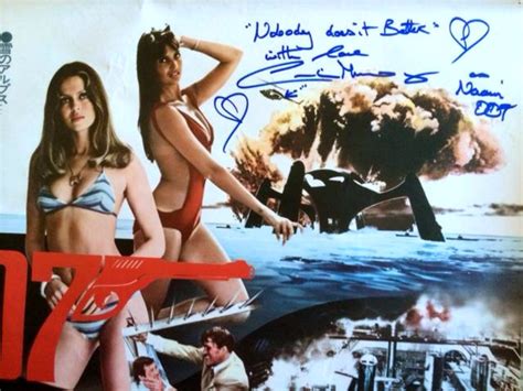 James Bond The Spy Who Loved Me Original Japanese Movie Poster Signed