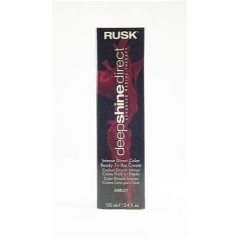 Rusk Deepshine Direct Intense Direct Color 34oz Merlot