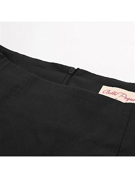 Buy Belle Poque Women Midi High Waist Office Stretchy Pencil Skirt With