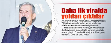 Demircan Chp Mhp Ve Hdpyi Topa Tuttu Siyaset Gazete Gerçek