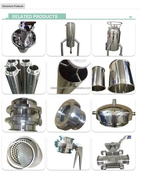 Stainless Steel Ss L Sanitary Triclamp Spool With Ptfe Coating