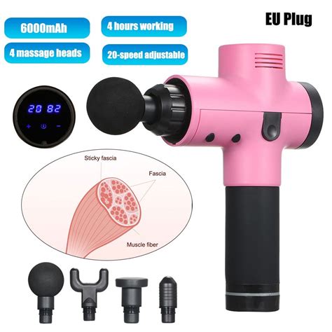 12V Electric Muscle Massager Portable Percussive Vibrating Powerful