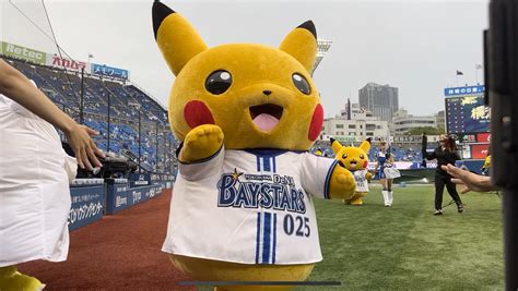 ｢ポケモンボールパーク ヨコハマ｣ 開催初日レポ。横浜スタジアムがポケモン一色に、ピカチュウヘルメット 被る選手たちが活躍