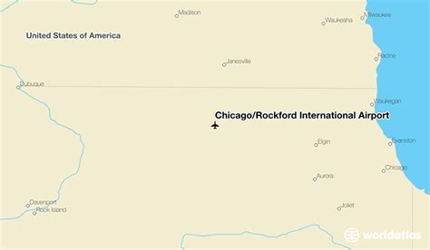 Chicago/Rockford International Airport (RFD) - WorldAtlas