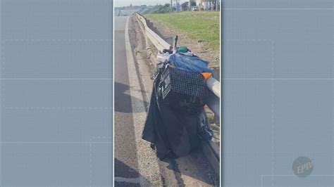 Ciclista tem ferimentos graves após ser atropelado na Rodovia