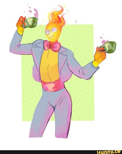 Underlust Grillby Fan Art