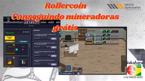 Rolercoin Como conseguir mineradoras grátis Season 1010 Retrobit