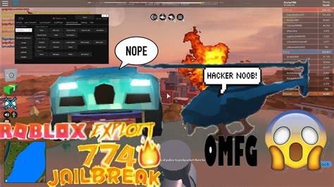 Omg The Best Roblox Jailbreak Hack And More New Update Youtube