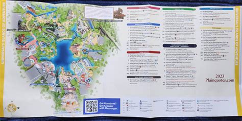 2023 Universal Studios Maps