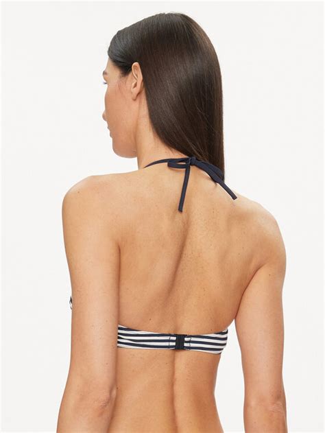 Tommy Hilfiger Bikini Oberteil UW0UW05091 Dunkelblau Modivo De