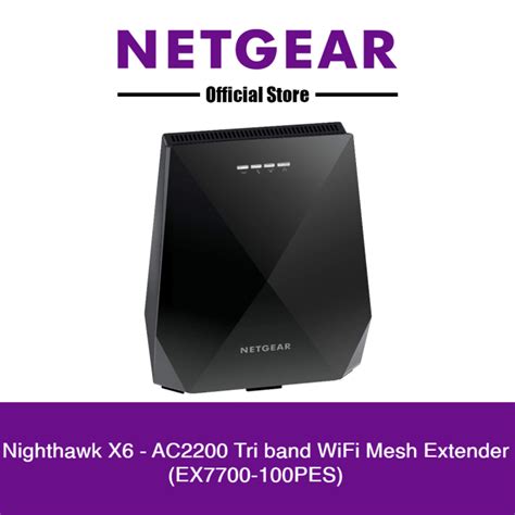 Nighthawk X Ac Tri Band Wifi Mesh Extender Ex Pes