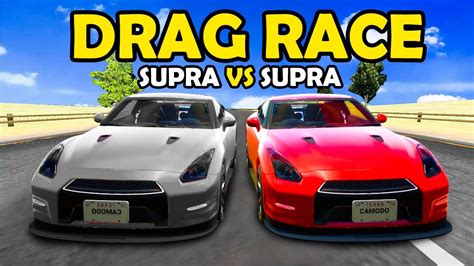 Toyota Supra Vs Toyota Supra Drag Race In Car For Sale Simulator Mrlucky Youtube