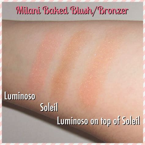 Beauty Cents Milani Baked Bronzer In Soleil And Milani Baked Blush In