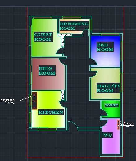 Entry 23 By Faruknewlife For 2d Floor Plan Options Arrangement Of Floor Plan Freelancer