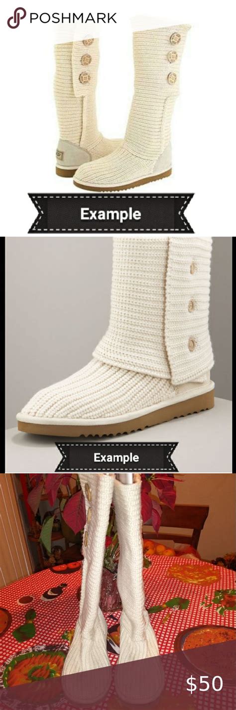 Classic Cardy Cable Knit Ugg Boots Knit Ugg Boots Ugg Boots Cable Knit