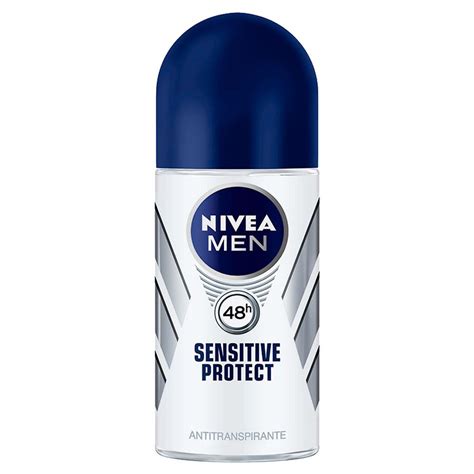 Nivea Men Desodorante Antitranspirante Roll On Sensitive Protect X 50ml