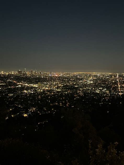 City Lights in Los Angeles at Griffith Observatory