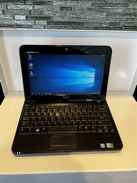 101” Dell Inspiron 1018 Mini Laptop With Webcam Windows 10 And Microsoft Office For Sale In