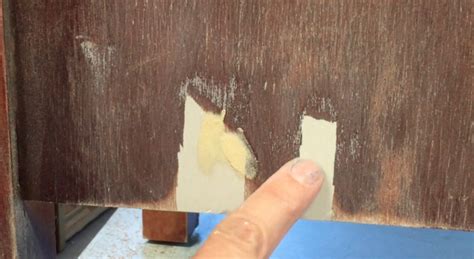 How To Repair Damaged Veneer Before Painting Furniture Grillo Designs