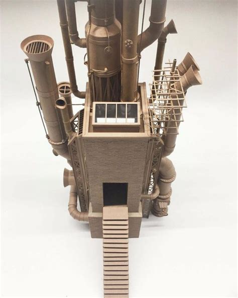 Greg Olijnyks Mindblowing And Intricate Cardboard Sculptures Design