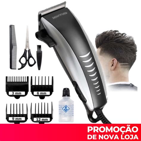 M Quina De Cortar Cabelo Barbeador Aparador Profissional Acabamento