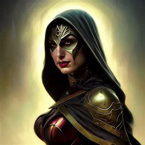 Head And Shoulders Portrait Of Gal Gadot As Sylvanas Stable