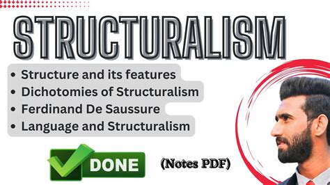 Structuralism Literary Theory Ferdinand De Saussure Langue Parole