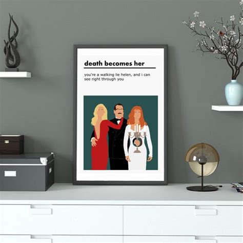 Death Becomes Her Quote Movie Poster / Print - Etsy