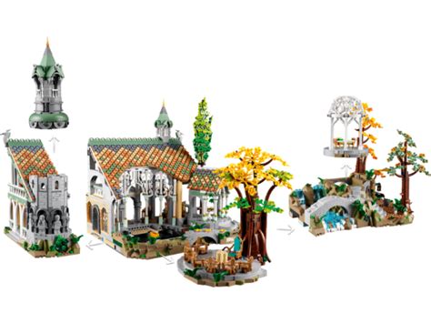 Lego Icons Lord Of The Rings Rivendell Brickfever