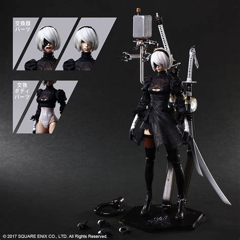 Nier Automata PLAY ARTS Kai 2B YoRHa No 2 Type B DX Version Reissue