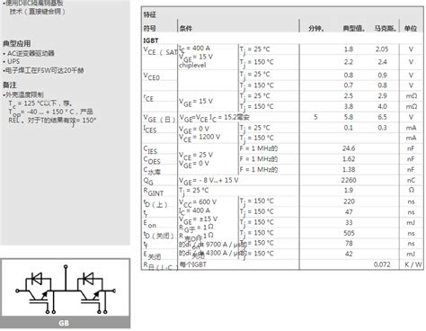 SKM400GB12T4 IGBT模块 西门康 可控硅驱动 可控硅 晶闸管 模块 维库电子市场网