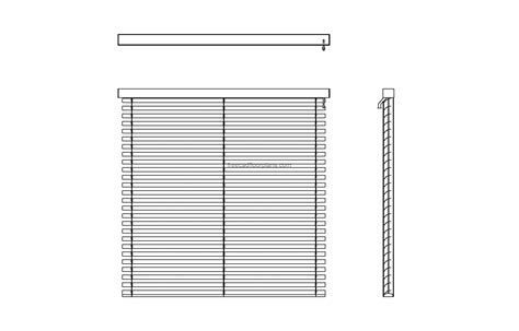 Roller Blinds AutoCAD Block Free Cad Floor Plans