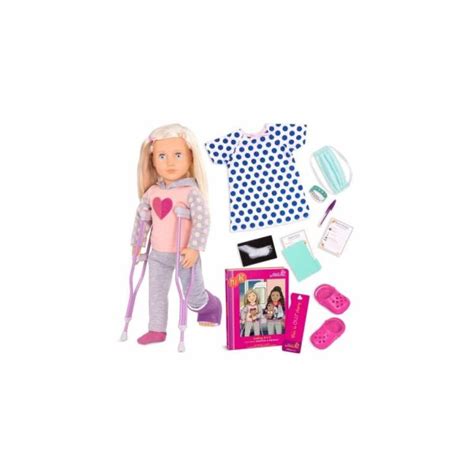 Our Generation Deluxe Doll W Book Martha 18inch Blonde Toyzone