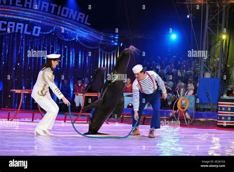 Performers Entertain The Crowd At The 34th Monte Carlo International