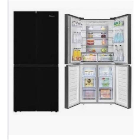 Jual Sharp Refrigerator Side By Side Sj Is G Bk Shopee Indonesia