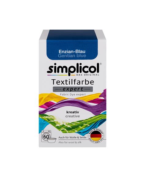 Simplicol Textilfarbe Expert Enzian Blau Online Kaufen