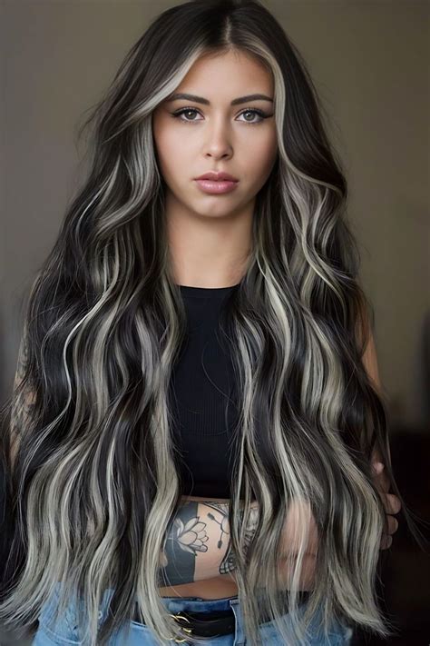 20 High Contrast Hair Colors Youll Want To Copy Right Now In 2024