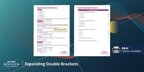 👉 Expanding Double Brackets Teacher Made Twinkl