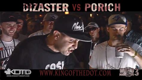 KOTD - Rap Battle - poRICH vs Dizaster (Title Match) | #WD3 - YouTube