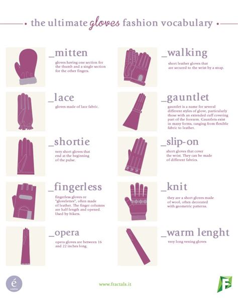 Guide To Gloves Infographic From EnerieWriters Continue To Reblog These