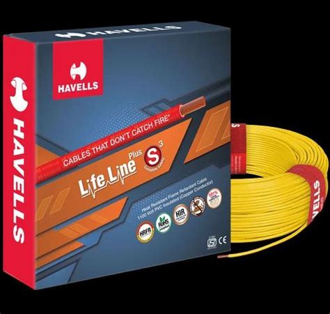 Havells Lifeline Sq Mm Meter Wire At Rs Roll Havells