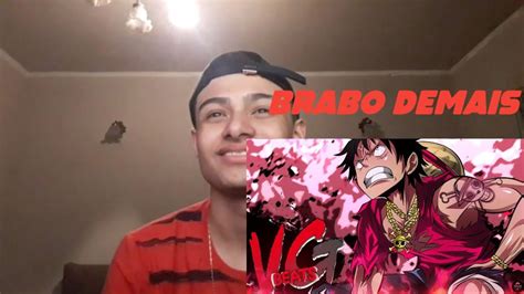 REACT Meu Jeito Luffy Eu Sou o Capitão VG BEATS Prod Sidney