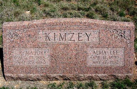 Robert Major Kimzey M Morial Find A Grave