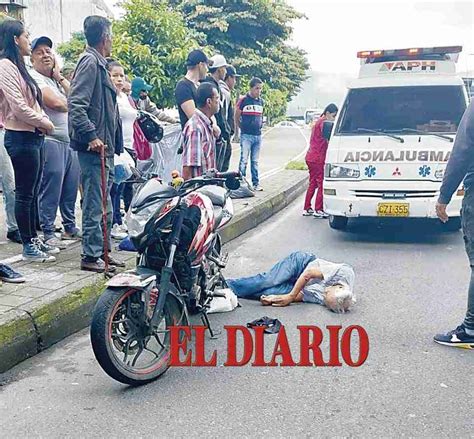 Lo Atropelló Una Moto Y Está Grave El Diario