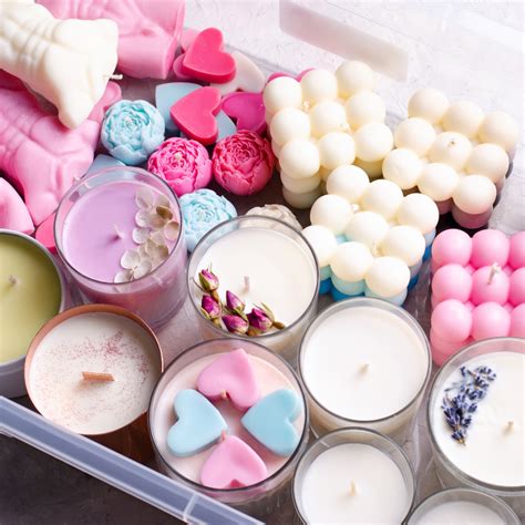 Soy Candle Wax Rc 800 Pillar Mold Fizz Fairy Krazycolours Inc