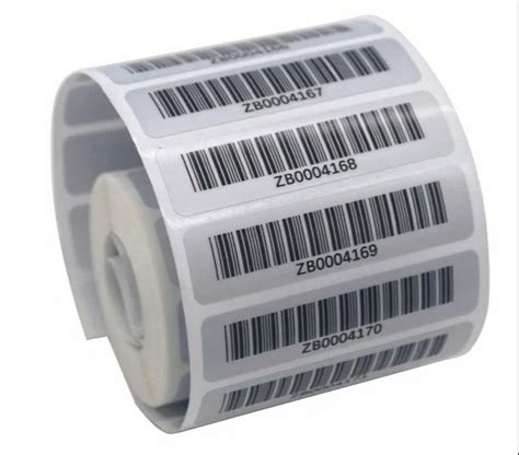 Paper Barcode Adhesive Pre Printed Labels Size X Inch At Rs