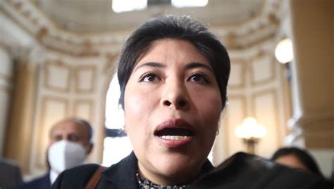 Betssy Chávez Comisión Permanente Del Congreso Pide Al Poder Judicial Impedimento De Salida Del