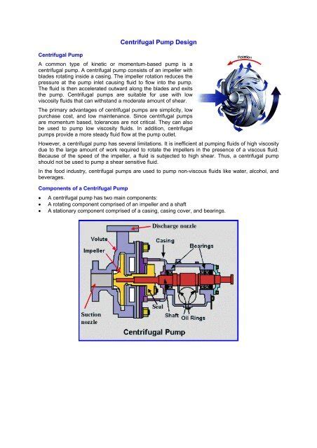 Centrifugal Pump Design