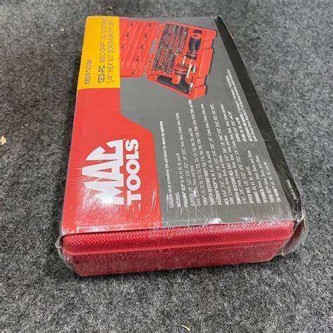 MAC TOOLS SBDR123SA 123 PC 1 4 Hex Drive Mac Grip Ratcheting Bit